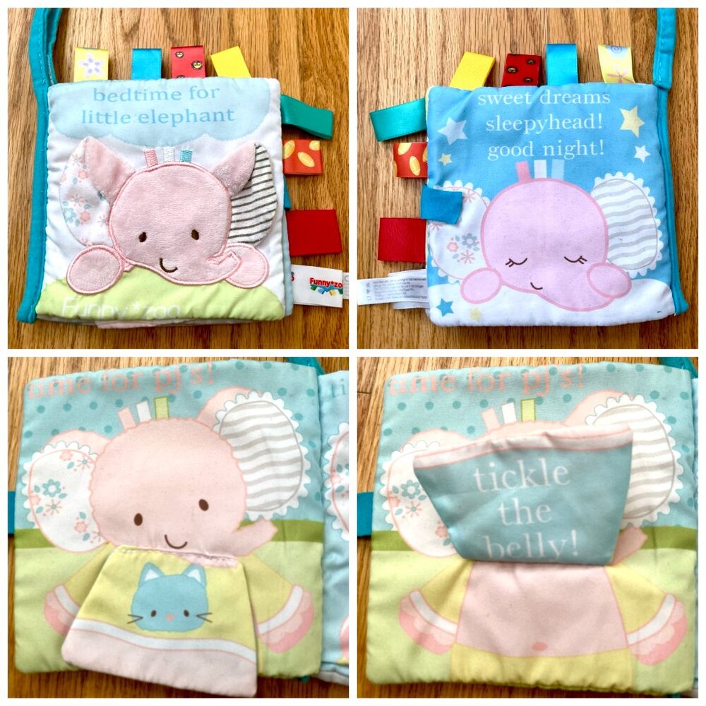 BUNDLE: Cloth books & lovey blanket for infants 3M+ - Picture 6 of 16